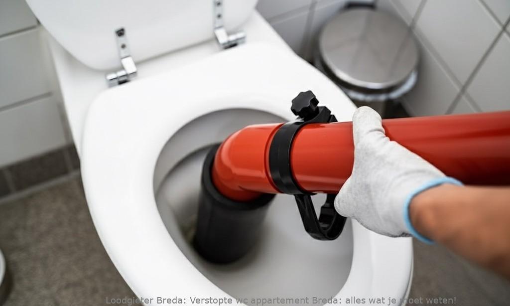 Verstopte Wc Appartement Breda